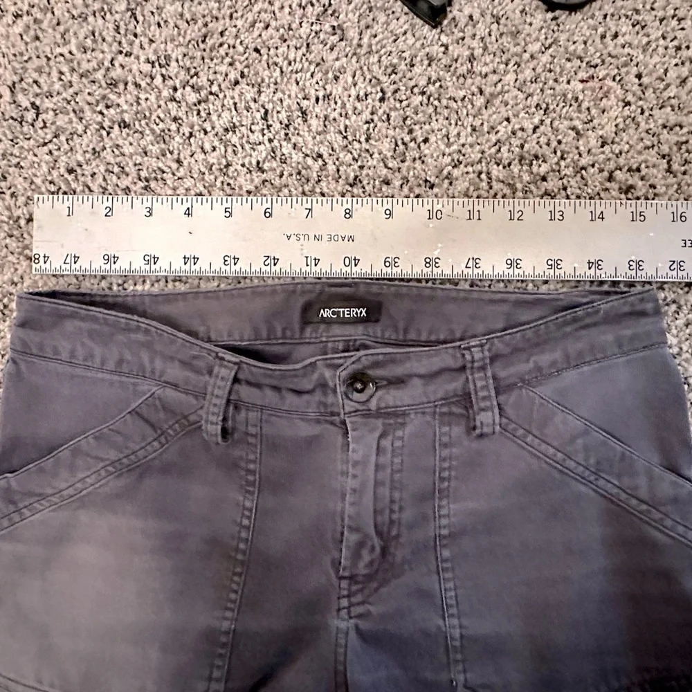 Arc’Teryx Pants Camden Chino Lightweight Outdoor Hiking Style GRAY SZ 6 - Picture 14 of 16